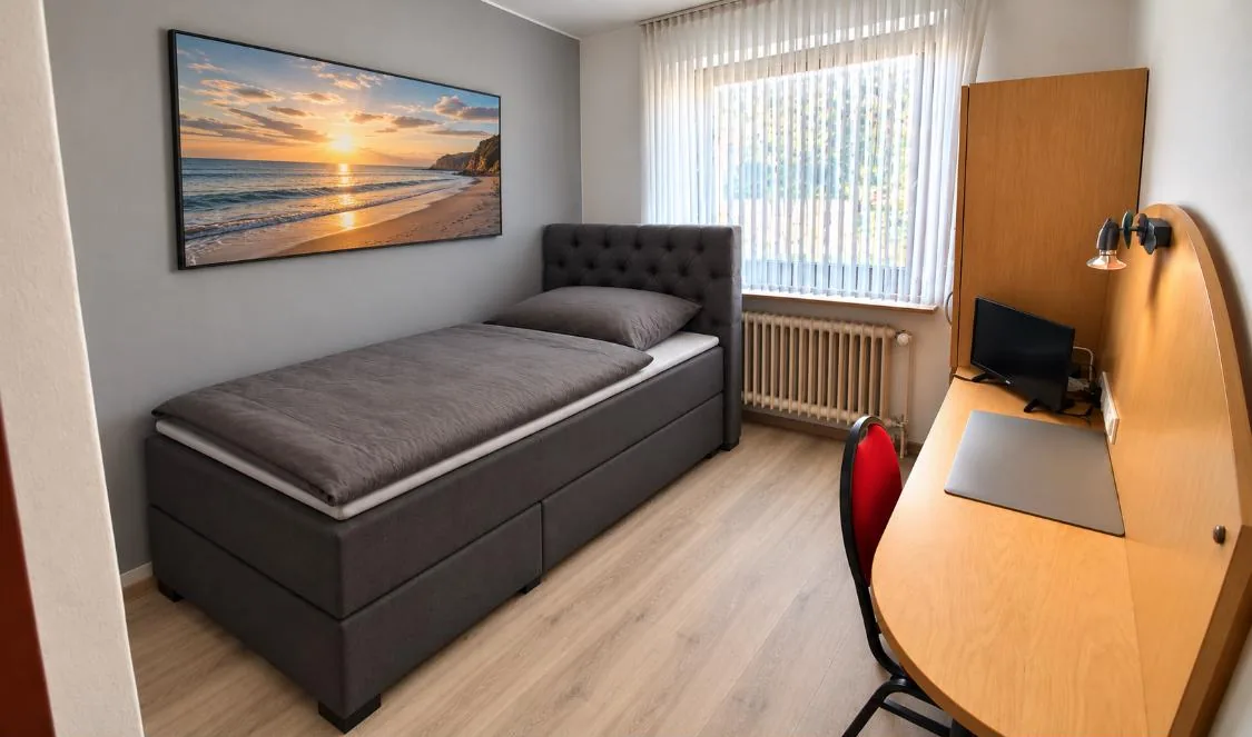 Einzelzimmer im Parkhotel Alex Bielefeld